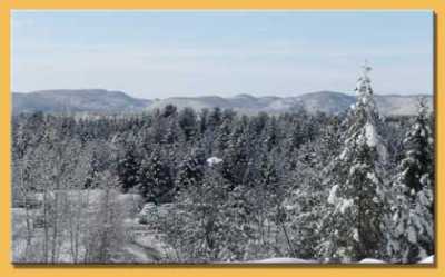 Supeperb view of the Mont-Tremblant region