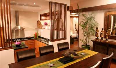 Dining room & fully equipped kitchen