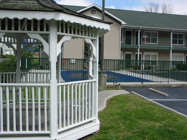 VIEW OF CONDO FROM THE GAZEBO