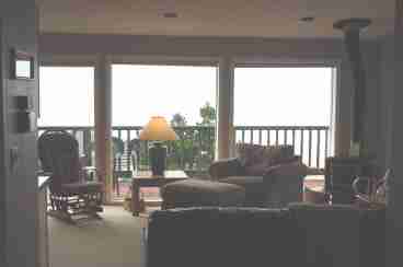 The spacious Great Room offers unbelievable ocean views.  Step outside and take advantage of the wrap around deck.