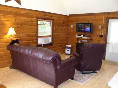 Living Room with 32