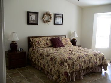 California King in the Master Suite