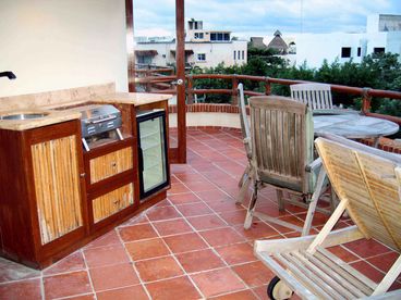 View North from Private Rooftop Terrace