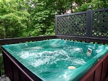 Large hot tub