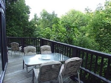 Upstairs deck