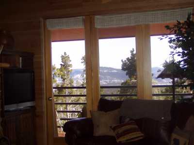 View of Continental Divide from Living Room