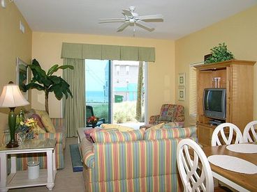 View of the Gulf from inside the condo!