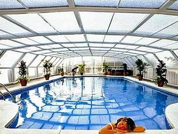 heated swimming pool