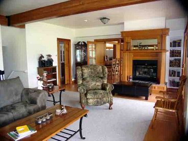 The Guest Living Room-the perfect place to relax and enjoy the view.