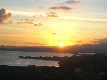 View of the sunset