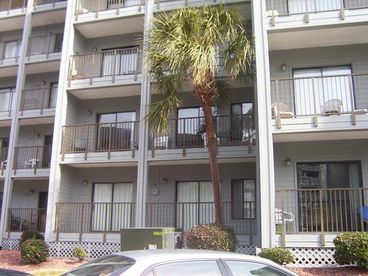 Our 2nd Story Unit-Located About Mid-Way Between Ocean Front & Lazy River Water Park