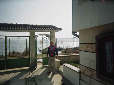 Side of villa