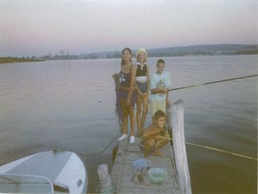 The villa jetty