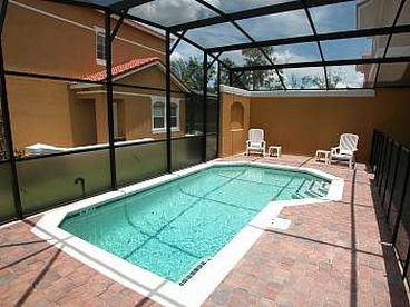 Private heated pool off of dining room.