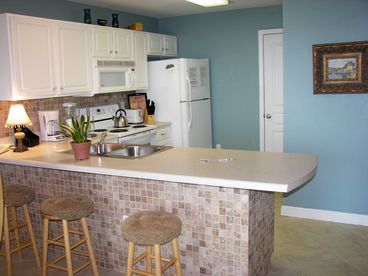 New kitchen with new back splash!