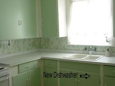 Kitchen has new dishwasher