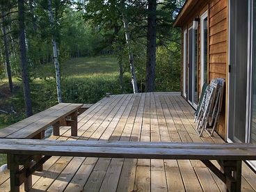 Deck facing NE