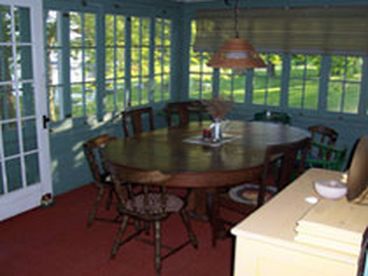Dining room table can sit upwards of 10 people. 