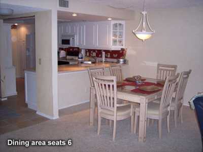 dining room and kitchen