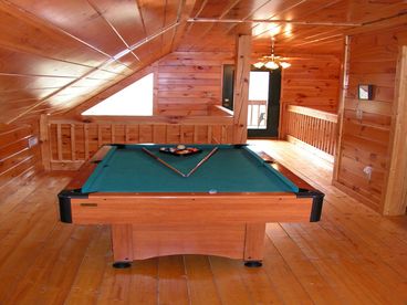 Pool area in the loft