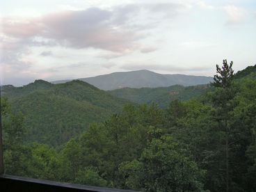 Breathtaking view from the lower deck area