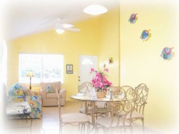 Soothing atmosphere, perfect for relaxing after a fun-filled day of island exploration.