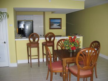 Dining and Counter Area