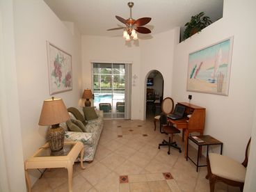 Sitting Room with High Speed Internet work desk