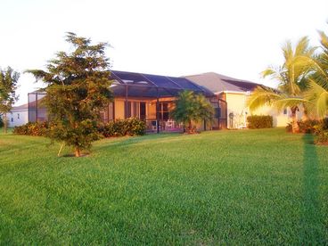 Rear of house