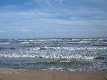 Beach across the street