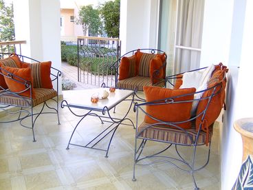 Large private terrace