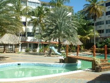 Pool Area of Aguamarina Suites