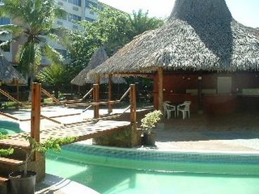 Covered Recreation Area of Aguamarina Suites