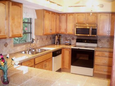 New granite kitchen