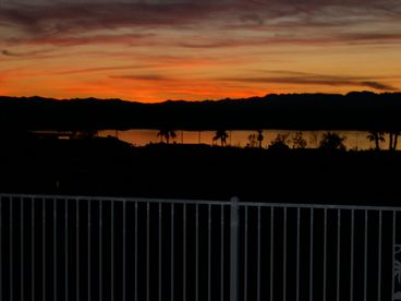 Sunset View from the pool area