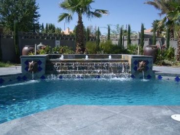 Beautiful Tropical Custom Pool ~ Hot Tub not in photo. See Virtual Tour