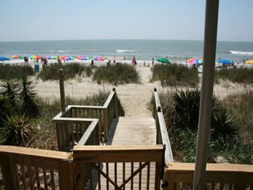 Walkway to beach