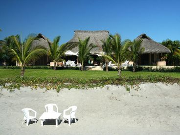 Casa Rubia from the beach