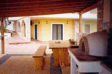 BBQ area