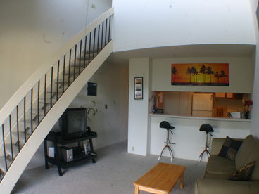 Breakfast bar, tv, dvd, stereo, and wireless internet for your enjoyment.