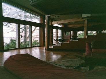 View from living room with view of Penobscott Bay