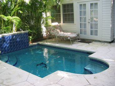 View of Cottage & Pool