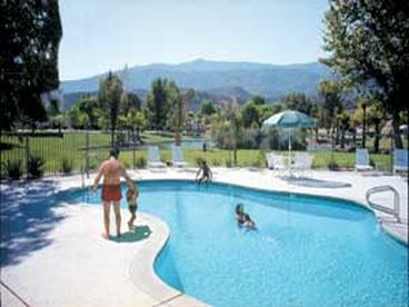 One of the small Pools, there is also a large lap pool.