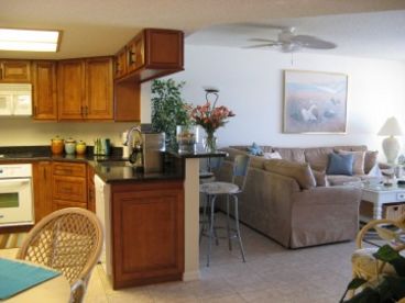  KITCHEN OPEN TO LIVING ROOM WONDERFUL VIEW OF THE GULF/BEACH