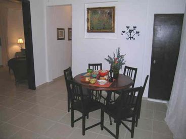 Dining area.