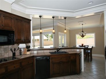 Spacious Kitchen & Dinning room