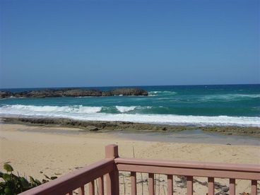 Front deck view.
