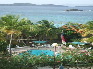 View from one of the pools