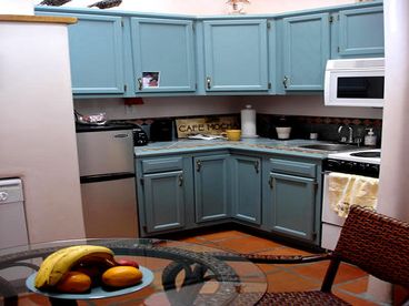 A full kitchen