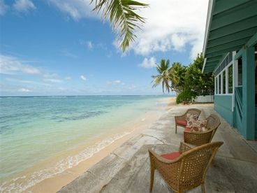 Oceanfront Cottage at Kaaawa